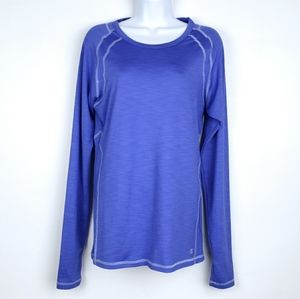 Champion Purple Lightweight Long Sleeve, Size L